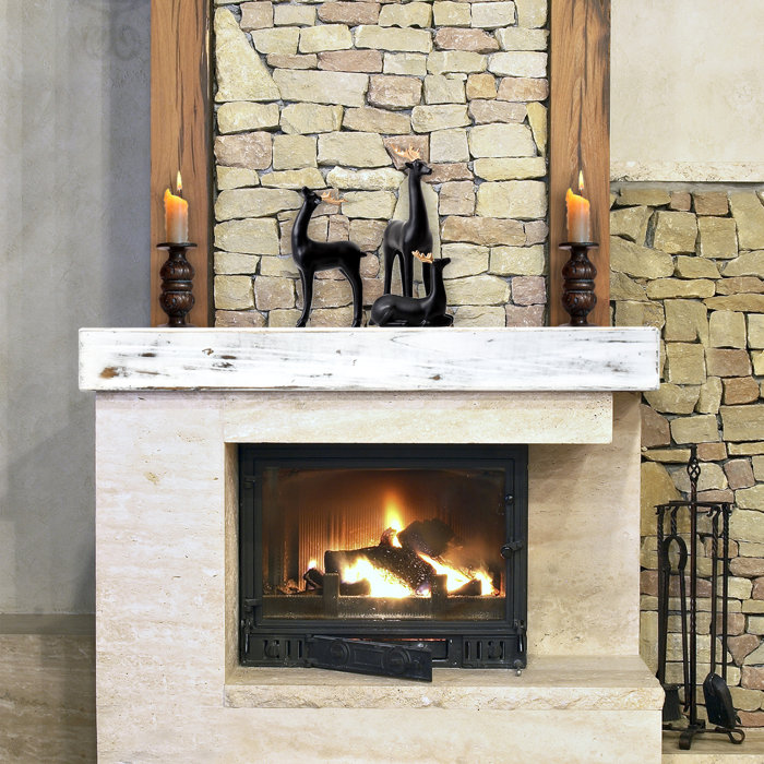 Gracie Oaks Fireplace Shelf Mantel & Reviews Wayfair